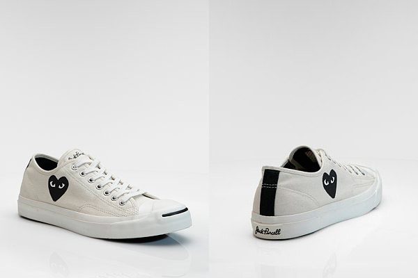 PLAY COMME des GARÇONS SUMMER 2011 T-SHIRT COLLABORATION SNEAKERS WITH CONVERSE